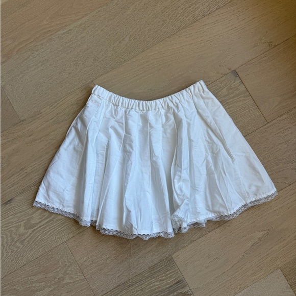 J Crew Pleated Tie-Waist Mini Skirt - Picture 3 of 5